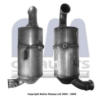 BM CATALYSTS bm11013h -  Сажевый / частичный фильтр, система выхлопа ОГ